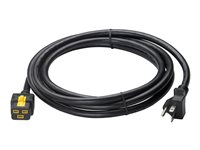 APC - Strømkabel - NEMA 5-20 (hann) til IEC 60320 C19 - AC 120 V - 20 A - 3 m - svart - for P/N: SMT2200I-AR, SMT2200R2I-AR, SMT3000I-AR, SMT3000R2I-AR, SMX2KR2UNCX145 AP8751