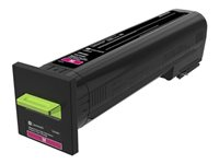 Lexmark - Extra High Capacity - magenta - original - tonerpatron LCCP, LRP - for Lexmark CS820de, CS820dte, CS820dtfe 72K2XM0