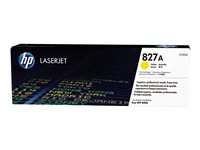 HP 827A - Gul - original - LaserJet - tonerpatron (CF302A) - for Color LaserJet Managed Flow MFP M880; LaserJet Enterprise Flow MFP M880 CF302A