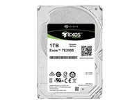 Seagate Exos 7E2000 ST1000NX0373 - Harddisk - kryptert - 1 TB - intern - 2.5" SFF - SAS 12Gb/s - nearline - 7200 rpm - buffer: 128 MB - Self-Encrypting Drive (SED) ST1000NX0373