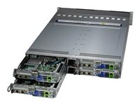 Supermicro BigTwin SuperServer 221BT-HNTR - rackmonterbar ingen CPU - 0 GB - uten HDD SYS-221BT-HNTR