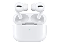 Apple AirPods Pro - 2. generasjon - True wireless-hodetelefoner med mikrofon - i øret - Bluetooth - aktiv støydemping MTJV3DN/A