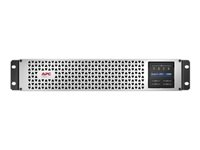 APC Smart-UPS Li-Ion 1000VA Short Depth with SmartConnect - UPS (kan monteres i rack) - AC 220/230/240 V - 800 watt - 1000 VA - RS-232, USB - utgangskontakter: 6 - 2U - svart - for P/N: AR106V, AR4018SPX432, AR4024SP, AR4024SPX429, AR4024SPX431, AR4024SPX432 SMTL1000RMI2UC