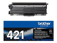 Brother TN-421BK - Svart - original - tonerpatron TN421BK