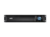 APC Smart-UPS C 3000VA LCD - UPS (kan monteres i rack) - AC 230 V - 2100 watt - 3000 VA - USB - utgangskontakter: 9 - 2U - svart - for P/N: AR4018SPX432, AR4024SP, AR4024SPX429, AR4024SPX431, AR4024SPX432, NBWL0356A SMC3000RMI2U