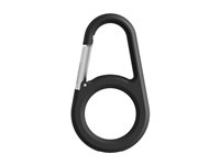 Belkin Secure Holder with Carabiner - Eske for airtag - svart - for Apple AirTag MSC008BTBK