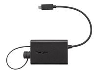 Targus USB-C Multiplexer Adapter - USB-adapter - 24 pin USB-C (hann) til USB-type A (hunn) - USB 3.0 - svart ACA47GLZ