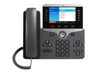 Cisco IP Phone 8841 - VoIP-telefon - SIP, RTCP, RTP, SRTP, SDP - 5 linjer CP-8841-3PCC-K9=