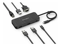 Kensington SD1650P - Dokkingstasjon - USB-C - VGA, HDMI - 1GbE K34020WW