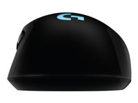 Logitech Wireless Gaming Mouse G703 LIGHTSPEED with HERO 16K Sensor - Mus - optisk - 6 knapper - trådløs, kablet - USB, 2.4 GHz - USB Logitech LIGHTSPEED-mottaker 910-005641