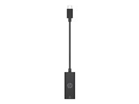 HP USB-C to RJ45 Adapter G2 - Nettverksadapter - USB-C - Gigabit Ethernet x 1 - for Victus by HP Laptop 15, 16; Fortis 11 G9; Laptop 14, 15, 17; Pavilion x360 Laptop 4Z527AA