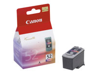 Canon CL-52 - Farge (lys cyan, lys magenta, svart) - original - blekkbeholder - for PIXMA iP6210D, iP6220D, iP6310D, MP450 0619B001