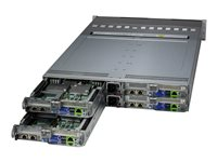 Supermicro BigTwin SuperServer 221BT-HNC9R - rackmonterbar ingen CPU - 0 GB - uten HDD SYS-221BT-HNC9R