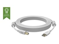 Vision Techconnect - USB-kabel - USB-type B (hann) til USB (hann) - USB 2.0 - 2 m - hvit TC 2MUSB