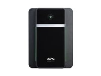 APC Back-UPS BX Series BX2200MI - UPS - AC 230 V - 1200 watt - 2200 VA - 9 Ah - utgangskontakter: 6 BX2200MI