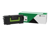 Lexmark - Ekstra høy ytelse - svart - original - tonerpatron LCCP, LRP - for Lexmark MS725, MS823, MS825, MS826, MX721, MX722, MX822, MX826 58D2X00