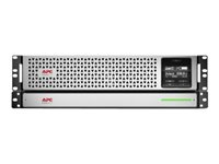 APC Smart-UPS On-Line Li-Ion 1500VA - UPS (rackmonterbar/ekstern) - AC 230 V - 1350 watt - 1500 VA - Ethernet 10/100, RS-232, USB - utgangskontakter: 8 - svart SRTL1500RMXLI-NC