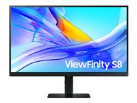 Samsung ViewFinity S8 S27D804UEU - S80UD Series - LED-skjerm - 27" - HDR LS27D804UEUXXE