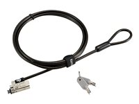 Kensington Slim NanoSaver 2.0 Keyed Laptop Lock - Sikkerhetskabellås - likenøklet - 1.8 m K65022L