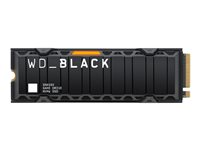 WD_BLACK SN850X WDS200T2XHE - SSD - kryptert - 2 TB - intern - M.2 2280 - PCIe 4.0 x4 (NVMe) - TCG Opal Encryption 2.01 - integrert kjøle WDS200T2XHE-00BCA0