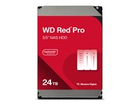 WD Red Pro WD240KFGX - Harddisk - Enterprise - 24 TB - intern - 3.5" - SATA 6Gb/s - 7200 rpm - buffer: 512 MB WD240KFGX
