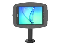 Compulocks Galaxy Tab A 10.1" (2019) Space Enclosure Tilting Stand 8" - Monteringssett (hus, stangstativ) - for nettbrett - låsbar - svart - skjermstørrelse: 10.1" - for Samsung Galaxy Tab A (2019) (10.1 tommer) TCDP011910GASB