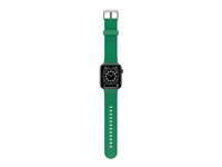 OtterBox All Day Comfort - Bånd for smart armbåndsur - 42/44/45 mm - grønn saft - for Apple Watch Hermès Series 9, Series 10, Series 8, Series 9, Ultra, Ultra 2 77-93681