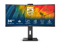 Philips 34B1U5600CH - 5000 Series - LED-skjerm - kurvet - 34" 34B1U5600CH/00