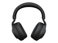 Jabra Evolve2 85 UC Stereo - Hodesett - full størrelse - Bluetooth - trådløs, kablet - aktiv støydemping - 3,5 mm jakk - lydisolerende - svart 28599-989-899