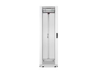 APC NetShelter SX Deep Enclosure with Sides - Rack skap - hvit - 42U - 19" AR3300W