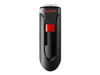 SanDisk Cruzer Glide - USB-flashstasjon - 64 GB - USB 2.0 SDCZ60-064G-B35