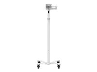 Compulocks Medical Rolling Cart Extended - VESA Compatible - Vogn - for LCD-skjerm - medisinsk - hvit - skjermstørrelse: inntil 15" - for Compulocks Medical Rolling Cart Extended - VESA Compatible MCRSTDEXW