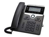 Cisco IP Phone 7841 - With Multiplatform Phone Firmware - VoIP-telefon - SIP - 4 linjer - TAA-samsvar CP-7841-3PCC-K9=