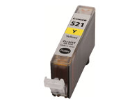 Canon CLI-521Y - 9 ml - gul - original - blekkbeholder - for PIXMA iP3600, iP4700, MP540, MP550, MP560, MP620, MP630, MP640, MP980, MP990, MX860, MX870 2936B001