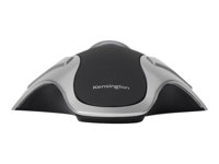 Kensington Orbit Optical Trackball - Styrekule - høyre- og venstrehåndet - optisk - 2 knapper - kablet - USB - sølv 64327EU