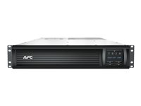 APC Smart-UPS SMT 2200VA LCD RM with SmartConnect - UPS (kan monteres i rack) - AC 230 V - 1980 watt - 2200 VA - RS-232, USB - utgangskontakter: 9 - 2U - for P/N: AR3003, AR3003SP, AR3006, AR3006SP, AR3103, AR3103SP, AR3106, AR3106SP, AR9300SP SMT2200RMI2UC