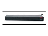 APC Switched Rack PDU AP7920B - Strømfordelingslist - AC 200/208/230 V - 2300 VA - Ethernet - inngang: IEC 60320 C14 - utgangskontakter: 8 (power IEC 60320 C13) - 1U - 19" - svart - for P/N: SMTL1000RMI2UC, SMX1000C, SMX1500RM2UC, SMX1500RM2UCNC, SMX750C, SMX750CNC AP7920B