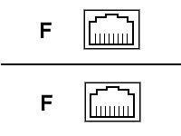 APC - Nettverkkopler - RJ-45 (hunn) til RJ-45 (hunn) - CAT 5 - hvit 47136WH