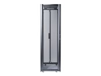 APC NetShelter SX Enclosure with Sides - Rack - svart - 52U AR3307X674