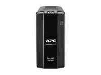 APC Back-UPS Pro BR650MI - UPS - AC 230 V - 390 watt - 650 VA - USB - utgangskontakter: 6 - svart BR650MI