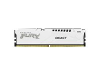 Kingston FURY Beast - DDR5 - modul - 32 GB - DIMM 288-pin - 5600 MHz / PC5-44800 - CL36 - 1.25 V - ikke-bufret - on-die ECC - hvit KF556C36BWE-32