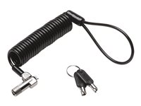 Kensington NanoSaver Portable Keyed Laptop Lock - Master Keyed - Sikkerhetskabellås - 2.3 m K66641EUM