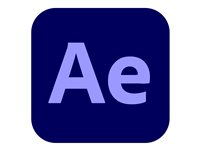 Adobe After Effects Pro for enterprise - Subscription New - 1 bruker - mengde, STAT - Nivå 2 (10-49) - Win, Mac - Multi European Languages 65308664BC02B12