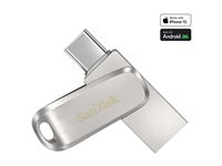 SanDisk Ultra Dual Drive Luxe - USB-flashstasjon - 32 GB - USB 3.1 Gen 1 / USB-C SDDDC4-032G-G46