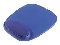 Kensington Gel Mouse Rest - Musematte med håndleddsstøtte - blå 64273