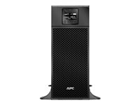 APC Smart-UPS SRT 6000VA - UPS - AC 230 V - 6000 watt - 6000 VA - Ethernet 10/100, USB - utgangskontakter: 13 - svart - for P/N: SRT1500RMXLI-NC, SRT1500XLI SRT6KXLI