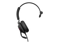 Jabra Evolve2 40 SE MS Mono - Hodesett - on-ear - kablet - USB-A - lydisolerende - Certified for Microsoft Teams 24189-899-999