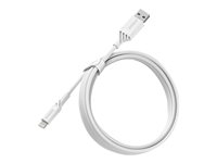 OtterBox Standard - Lightning-kabel - Lightning hann til USB hann - 2 m - skydrømhvitt 78-52629