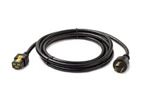 APC - Strømkabel - IEC 60320 C19 til NEMA L6-20 (hann) - 20 A - 3 m - svart - Japan - for P/N: SMT3000I-AR, SMT3000R2I-AR, SRT10KXLTW, SRT3000XLTW, SRT6KXLTW, SRT8KXLJ AP8753J