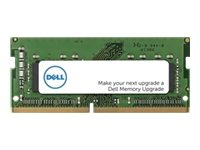 Dell - DDR4 - modul - 16 GB - SO DIMM 260-pin - 3200 MHz / PC4-25600 - 1.2 V - ikke-bufret - ikke-ECC - Oppgradering AA937596